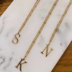 Buchstabenkette mit Initial